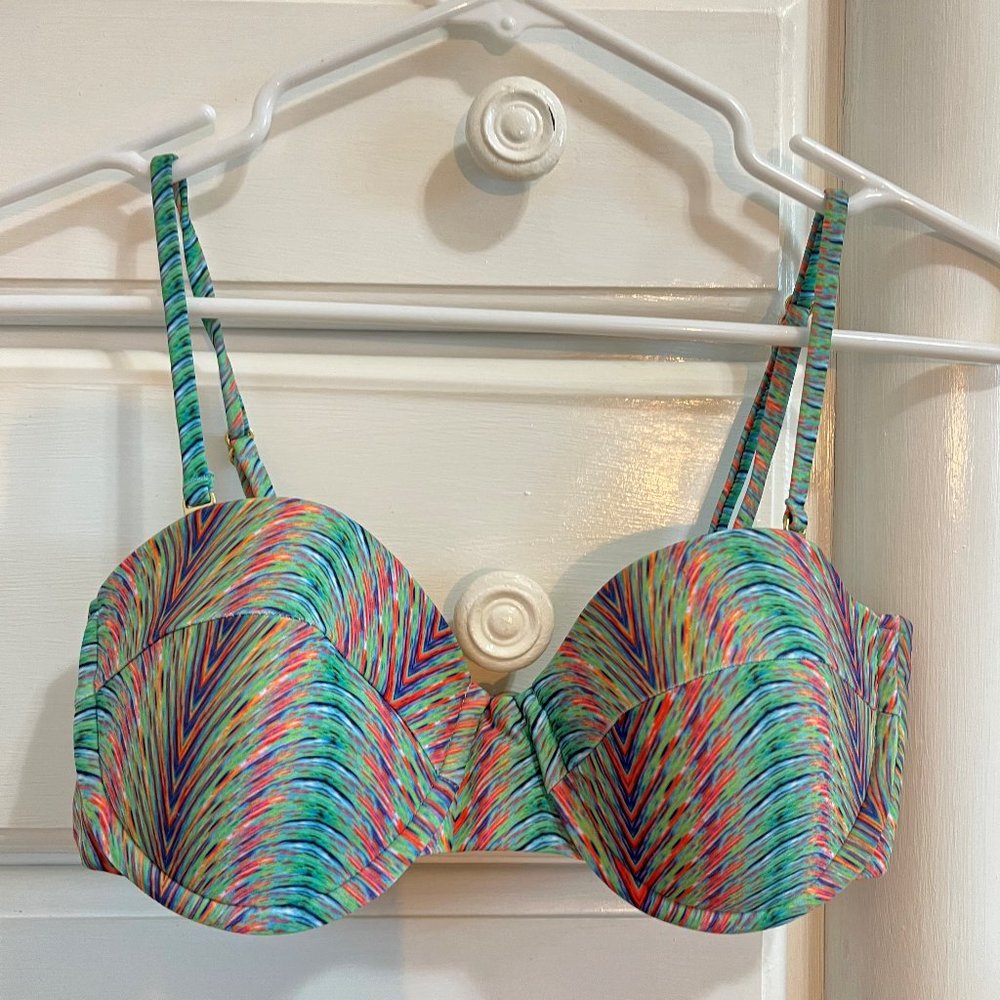 L*SPACE Full Set: Underwire Bandeau Top & Full Coverage Bottoms